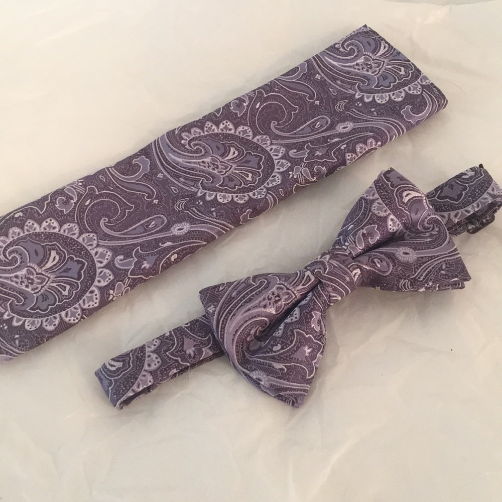 Bow Tie & handkerchief